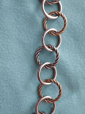 James Avery Silver and Gold Bracelet